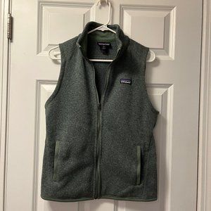 Patagonia Better Sweater Fleece Vest- Women's Medium- Green
